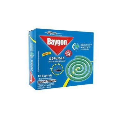 Imagem de Repelente Baygon Espiral Metal Embalagem 10 Um