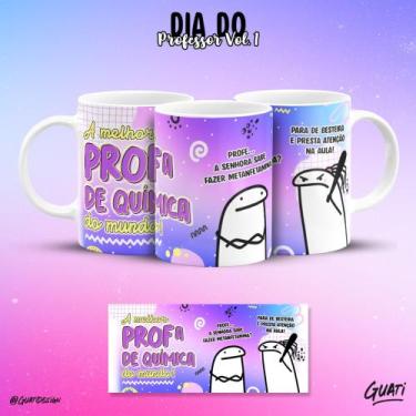 Imagem de Caneca flork dia dos professores professora de química - LiveSub