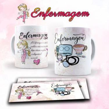 Imagem de Caneca com tema enfermagem - Live