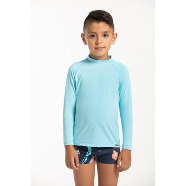 Imagem de Kit Camiseta de Proteção Solar e Sunga Brincadeira de Rua - Cor De Cac