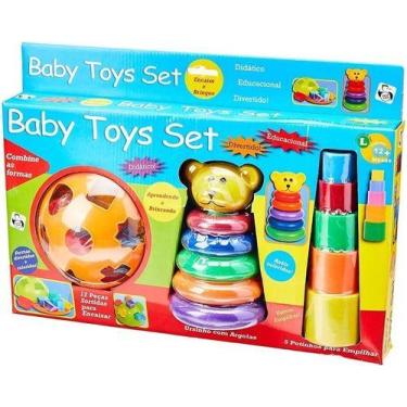 Imagem de  Brinquedo Didático Infantil Bebe Educativo Pedagógico Montar-BABY TOY