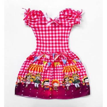 Imagem de Vestido Caipira Adulto  Modelos Lindos e Coloridos Ideais para o Arrai