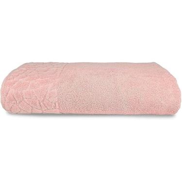 Imagem de Toalha Banho Conforte Felpuda Grossa 500g/m² (Rosa)