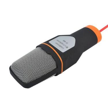 Imagem de Microfone condensador estéreo tripé,  pc,  youtube, skype, bate-papo, 