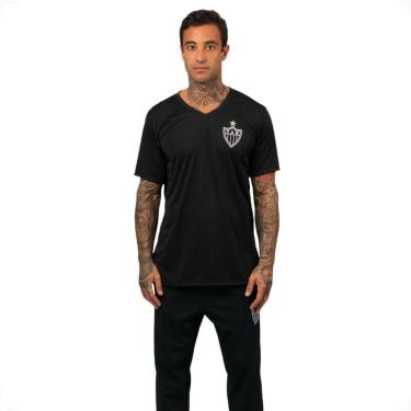 Imagem de Camiseta Atlético Mineiro Alvinegro Masculina Oficial GMasculino-Masculino