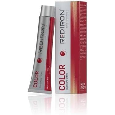 Imagem de RED IRON COLORAÇÃO PERMANENTE EM CREME 60G 9.713 LOURO MUITO CLARO MARROM MATE (ARAUCÁRIA)