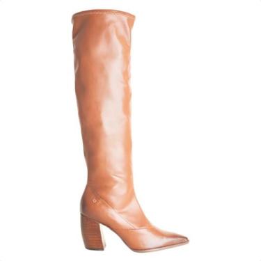 Imagem de Bota Feminina Over The Knee Capodarte, Mogno, 38