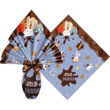 Imagem de 34X34Cm Chocolatier Azul