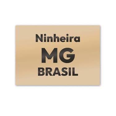 Imagem de Imã de Geladeira Ninheira Minas Gerais MDF 8x5 para Viagem