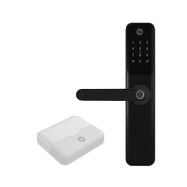 Imagem de Combo Fechadura Digital Multiponto 13 Pinos YDM 60 Esquerda