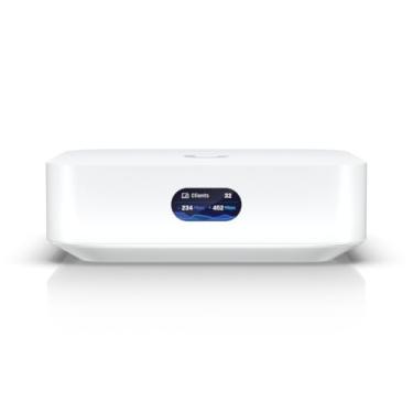 Imagem de Ubiquiti UniFi Express, UniFi Cloud Gateway, WiFi 6 Access Point, 140 m² Cobertura de unidade única, 1 GbE WAN, Gerenciar 4x Dispositivo UniFi, incluindo 2 anos de guerra