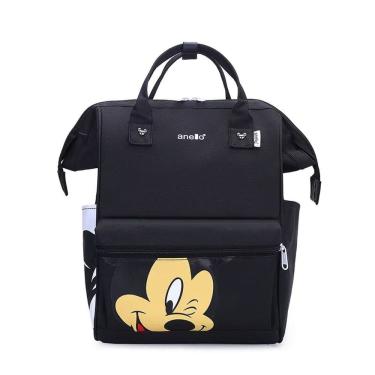 Imagem de Mochila Oxford pano de grande capacidade padrão Mickey