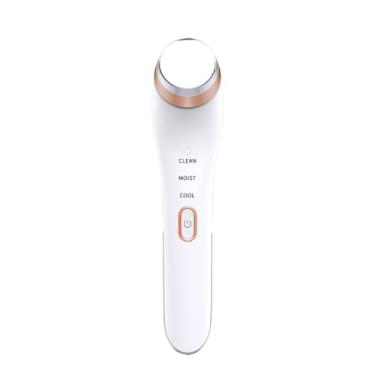 Imagem de Massageador ocular com rolo de gelo elétrico de calor e resfriamento para o rosto vibrando 42 °C e 10 °C, tratamento de olheiras, alivia inchaço, dor sinusal, alívio de enxaqueca, removedor de bolsas
