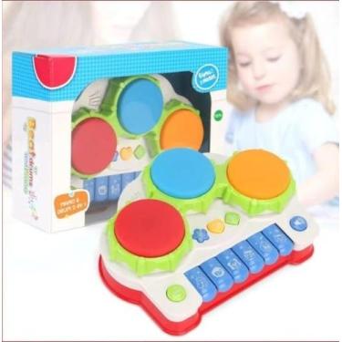Imagem de Brinquedo Infantil Teclado Piano Musical Bebê Brinquedo Infantil Diver
