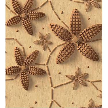 Imagem de Papel de Parede Adesivo Autocolante Decoração Flor Decore Quarto Sala Ambientes 15 Metros