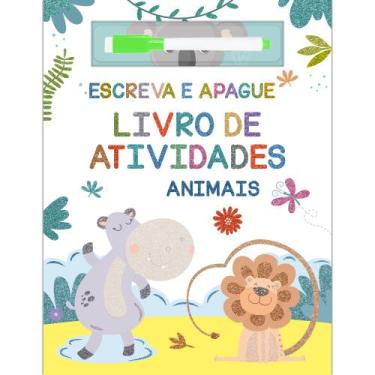 Imagem de Livro - Escreva e apague - Animais