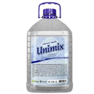 Imagem de Sabonete Líquido Unimix Neutro 5L – Limpeza eficiente e delicada para o dia a dia
