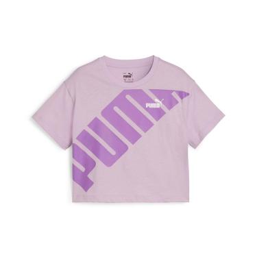 Imagem de Shorts Infantil Puma Power Short Length Tee G Feminino-Feminino