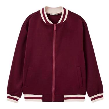 Imagem de Jaqueta Infantil Hering Bomber Com Detalhes Em Eetilínea Menina-Feminino