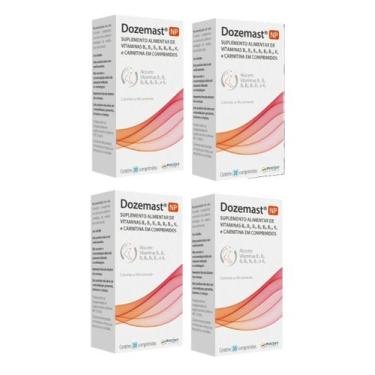 Imagem de Kit 4 Suplemento Alimentar Dozemast NP 30 Comp - Marjan