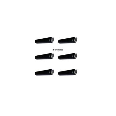 Imagem de 6 Manoplas 15cm x 1 Polegada Equipamento Barras Academia Fitness Punho Estacao JFIT