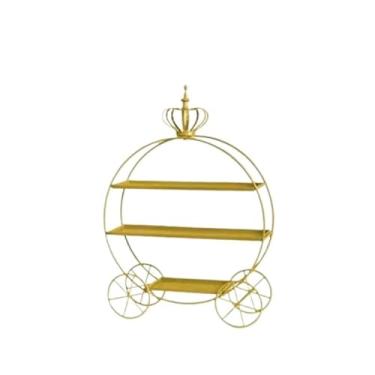 Imagem de Suporte de bolo suporte de sobremesa estilo europeu multicamadas suporte de confeitaria 3 camadas suporte de cupcake para apresentação de chá de casamento e tarde prato de bolo doces cupcake sobremesa