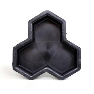 Imagem de Forma Plastica 3 Pontas Piso Bloquete 23X23X06 10 Unidades - Gme Forma