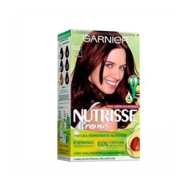 Imagem de Tintura Nutrisse 366 Castanho Escuro Avermelhado Intenso