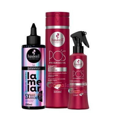 Imagem de Kit Haskell Pos Progresisva Sh 300 Fluido 120 Masc Lamelar