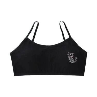 Imagem de Sutiã De Treinamento De Algodão Para Meninas Adolescentes, Roupa Íntim