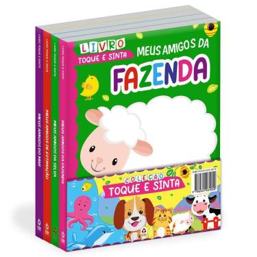 Imagem de Coleção Toque e Sinta - Kit com 4 Livros