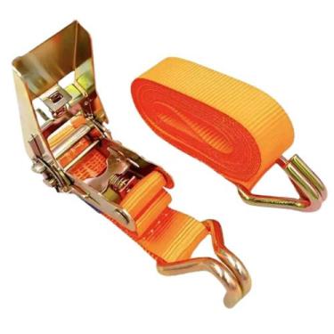 Imagem de Kit Cinta Com Catraca Amarrar Carga Carreta Caminhao 4,5mts - StarTool