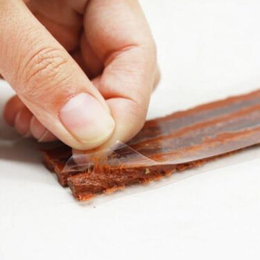 Imagem de Kit Remendo Reparo Macarrão Pneu Carro Moto Sem Câmara