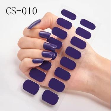 Imagem de Adesivo Gel Para Unhas Esmalte Autocolante Nail Art Luz Uv - Katheon, 