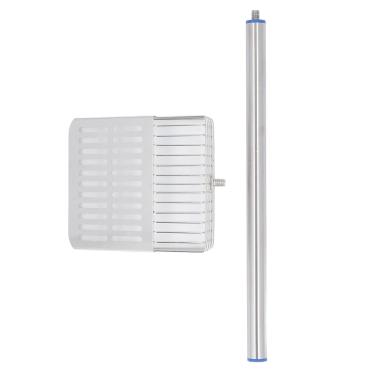 Imagem de Generic Peneira para Fezes de Gatinho, pá Multifuncional para Areia de Gato Com Manga Longa de Aço Inoxidável para Caixa de Areia (Azul)