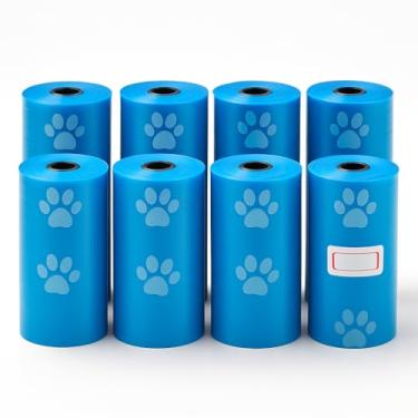 Imagem de Kit Refil Cata Caca Pet, Saquinhos Higi�nicos Pet, para passeio com C�es, Resistentes, N�o Vaza, Biodegrad�vel, Destaca f�cil, Serve p/todos modelos dispensers (8)