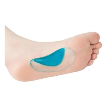 Imagem de 1 Par Palmilha Gel Silicone Plantar Ortopédica