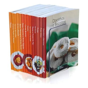 Imagem de 2X Bibliocanto Cristal Suporte Apoio Livro Separado Lateral