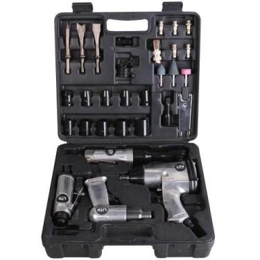 Imagem de Kit de Ferramentas Pneumáticas com Maleta 33 Peças Lith
