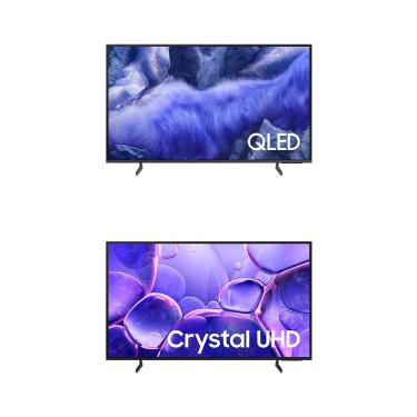 Imagem de Combo Samsung Vision AI TV 55&quot; QLED Ultra 4K QEF1 + Samsung Smart TV 50&quot; UHD 4K U8100F 