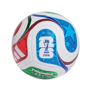 Imagem de adidas Bola de treinamento Trionda Copa do Mundo 26 da FIFA para adulto unissex branco 38 EU