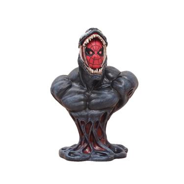 Imagem de Brinquedo de boneco de anime modelo colecionável Statue Venom Half Bust