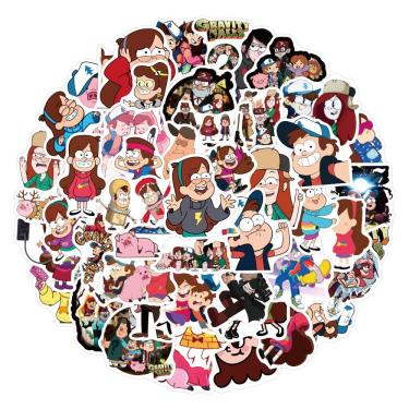 Imagem de Pacote de adesivos Gravity Falls Mabel Pines Anime 50 unidades Waterp