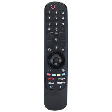Imagem de XINFUTE Novo MR21GA adequado para LG 2021 Magic Smart NanoCell TV Remote AKB76036201 UM80