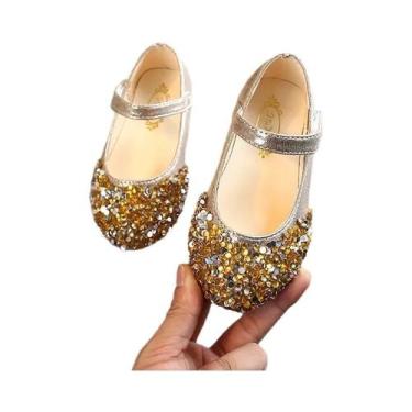 Imagem de Sandálias Casuais Para Meninas Glitter Princesa Primavera Verão 2023 -