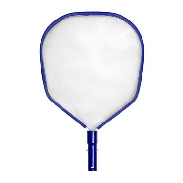 Imagem de Poolmaven Escumadeira de folhas de piscina de alumínio com rede de malha fina para piscinas enterradas e acima do solo