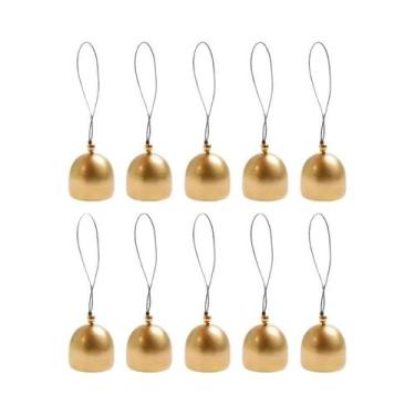 Imagem de Sinos De Metal Vintage 10 Peças, Decoração De Sino De Vento, Anel De T
