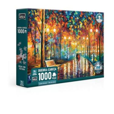 Imagem de Puzzle 1000 peças Casa no Lago - Grow