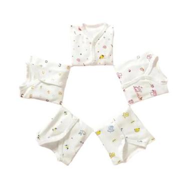 Imagem de Conjunto De Roupas Para Bebês De 0 a 3 Meses, Camiseta De Manga Longa 