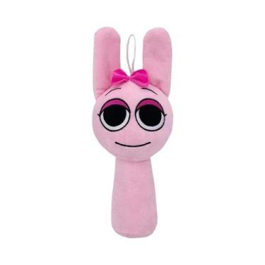 Imagem de Boneca De Pelúcia Macia De 9 Polegadas, Brinquedo De Cartoon Vermelho 